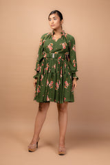 Floral Rhyne Dress