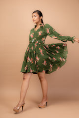Floral Rhyne Dress
