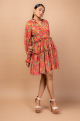 Floral Linea Dress