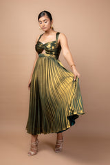 Monroe Pleated Dress
