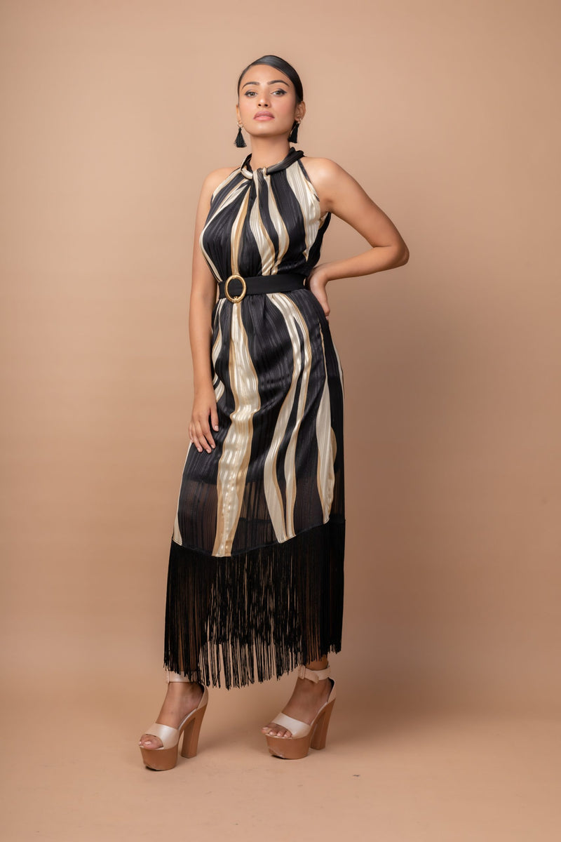 Savanna Fringe Dress