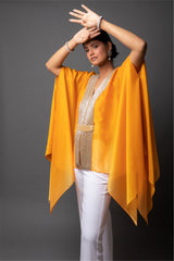 Marigold Ombre Cape with Pants